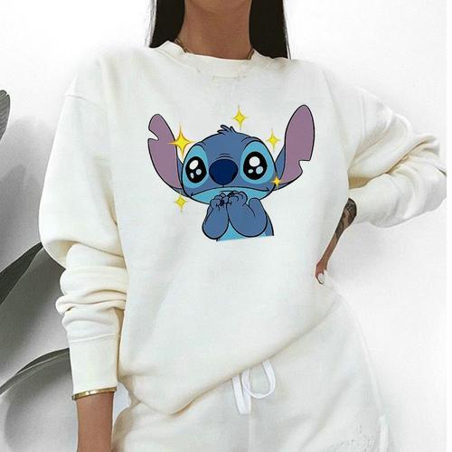Lilo et Stitch Sweat Womens Hooded Sweatshirt Vêtements y2k