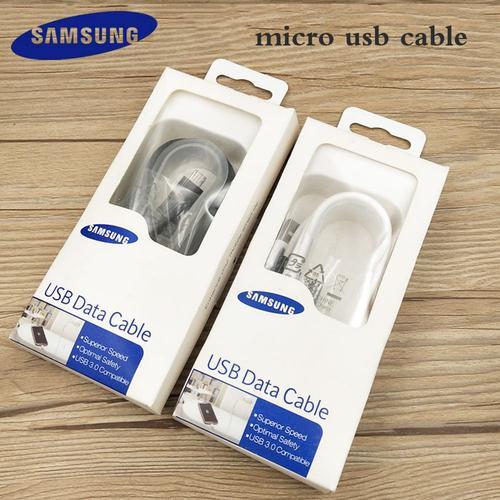 Samsung ? câble micro usb Original 1m/1.5m/2m cordon de données USB rapide pour Galaxy S5 S6 S7 edge J9 J7 J5 J6 pro C3 C5 C7 C9 NOTE 3 4 A9