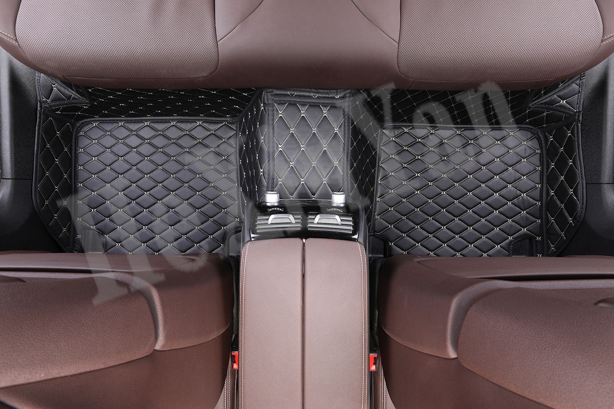 Tapis de sol de voiture en cuir sur mesure,tapis,tapis,repose