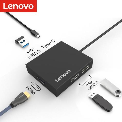 Lenovo USB C HUB Type C to Multi USB 3.0 HDMI Adapter Dock For Huawei Asus Dell Laptop Computer Accessories USB-C Splitter Port