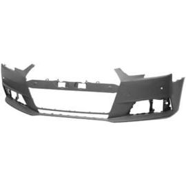 Pare-Chocs Avant Pour Audi A4 (B9) 2015-2019, 2 Trous Radar, Neuf À Peindre