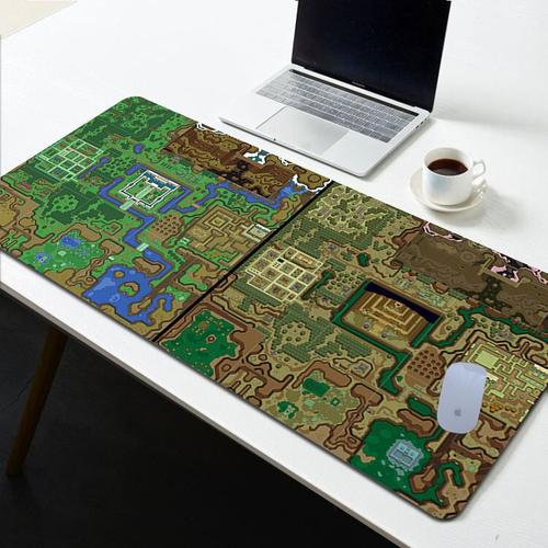 Zelda - tapis de souris antiderapant Xxl, accessoire pour ordinateur de  bureau et Pc, accessoire pour clavier de jeu