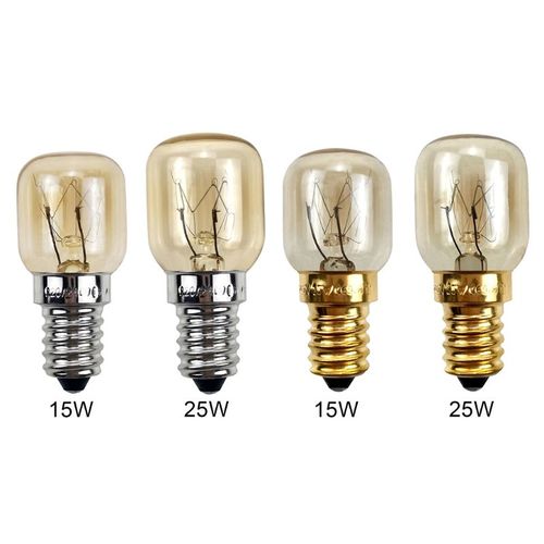 Ampoules résistantes aux hautes températures pour four à micro-ondes, 220V, E14, 300 degrés, 15/25W, 2 pièces, livraison directe