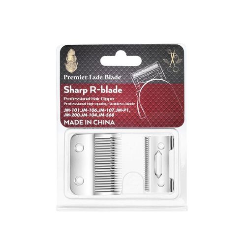 Lame de remplacement universelle pour tondeuse à cheveux, 2 trous, tête de coupe en céramique WAHL 1006, argent, livraison directe