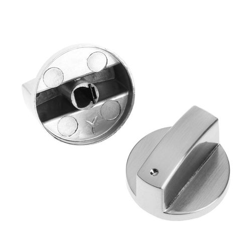 Interrupteur pour cuisinière à gaz, 2 pièces, bouton métallique, contrôle de la cuisine, four, universel, nouveau, livraison directe