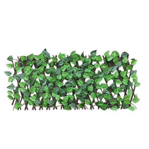 Clôture De Confidentialité Rétractable, Plante Artificielle, Feuille, Jardin, Bâtiments, Décor De Treillis, Clôture D'aménagement Paysager En Bois, Balcon