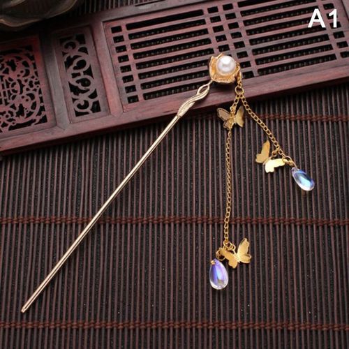 Épingle À Cheveux En Perle Pour Coiffure De Mariée, Bijoux Décoratifs, Style Ancien Chinois