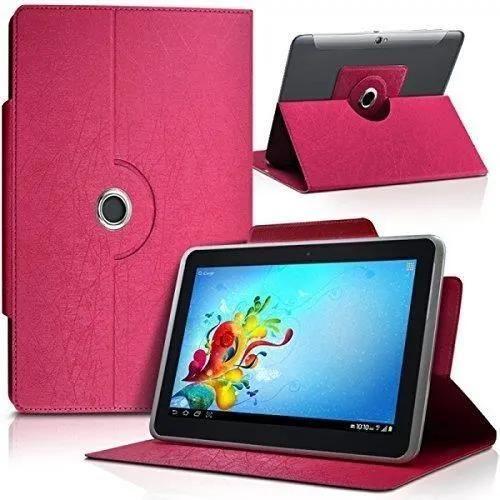 Housse Etui Universel - Logicom - M Bot Tab 71 - Rose Fushia - 7 Pouces - Synthétique