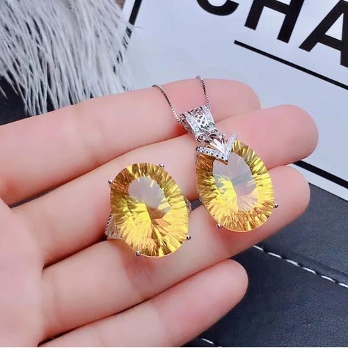 Kjjeaxcmy Collier Pendentif En Argent Sterling 925, Bijou De Boutique, Incrusté De Citrine, Pour Femmes