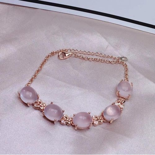 Bracelet En Argent Sterling 925 Incrusté De Quartz Naturel Pour Femmes, Bijoux Boutique, Détection De Support Fine