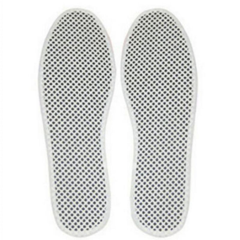 1 Paire Hiver Chaud Tourmaline Auto Chauffant Semelles Massage Pied...