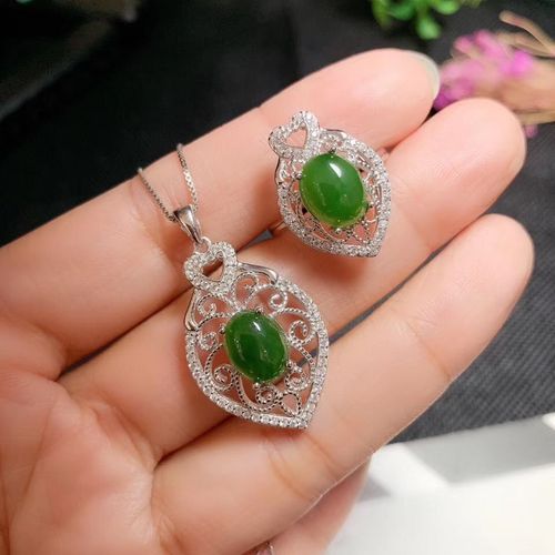 Bague Pendentif En Jaspe Naturel Incrusté En Argent Sterling 925 Pour Femme, Bijoux De Boutique, Tendance, Support De Détection
