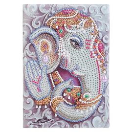 Kit peinture diamant Éléphant et couleurs Figure d'Art