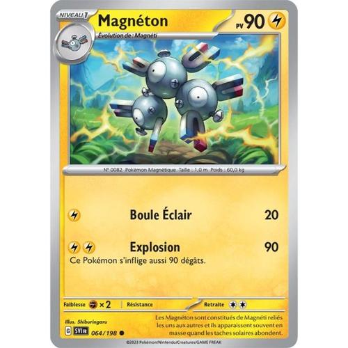 Carte Pokemon - Magneton - 064/198 - Ecarlate Et Violet -