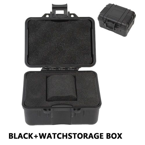 Boîte De Rangement Portable En Plastique Abs Pour Montre,Étui De Montre Étanche,Pièces Fines,1 Fente - Type Black