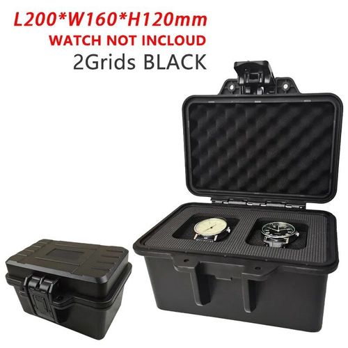 Boîte De Rangement Étanche Pour Montre,Valise En Plastique,Boîte De Présentation,Boîte De Gestion De Montre,Boîte À Outils,16 Emplacements - Type 2 Grid