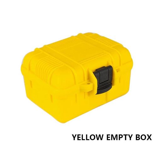 Boîte De Rangement De Montre En Plastique Abs Portable 1 Fente,Boîte De Rangement Étanche Pour Boîtier De Montre,Boîte De Rangement Pour Pièces Fines - Type Yellow #A