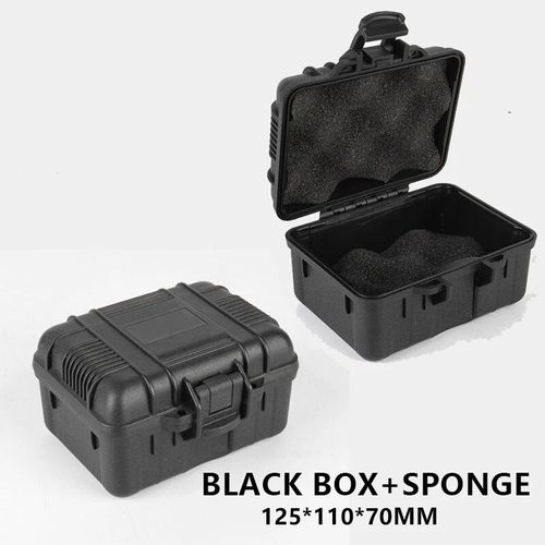 Boîte De Rangement De Montre En Plastique Abs Portable 1 Fente,Boîte De Rangement Étanche Pour Boîtier De Montre,Boîte De Rangement Pour Pièces Fines - Type Black #C