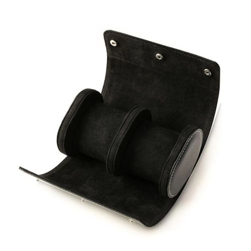 Boîte De Rangement Étanche En Cuir Pu Pour Montres De Voyage,Présentoir À Bijoux,Rouleau De Montre,Étui À 1/2/3 Emplacements,Rouge,Gris,Noir - Type Bleu