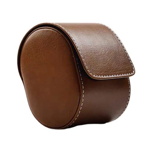 Boîte De Rangement Étanche En Cuir Pu Pour Montres De Voyage,Présentoir À Bijoux,Rouleau De Montre,Étui À 1/2/3 Emplacements,Rouge,Gris,Noir - Type 1slot #B