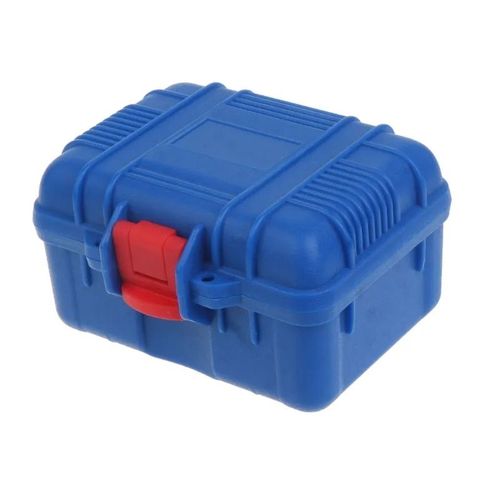 Boîte De Montre De Protection Boîte De Rangement De Montre Organisateur De Montre Étanche Matériel Abs En Gros - Type Navy Blue