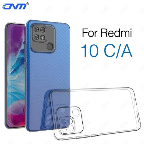 Coque En Silicone Tpu Pour Xiaomi Redmi 10c 10a Étui Souple Antichoc Transparent Pour Redmi 10 C A Accessoires De Couverture Arrière Transparente