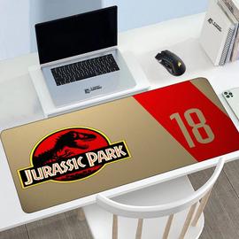 Grand tapis de souris Jurassic Park, accessoire de jeu Kawaii