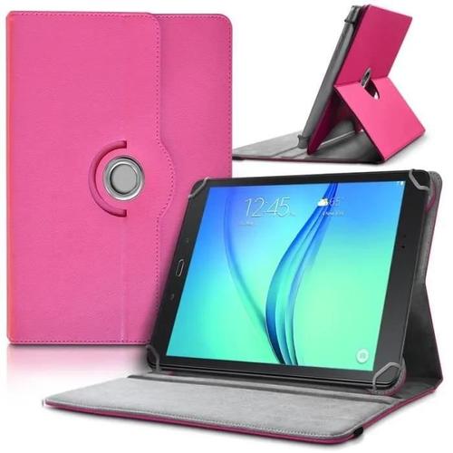 Etui Support Universel - Asus - Zenpad 10" - Rose - Pu - Compatible Avec Zenpad 10"