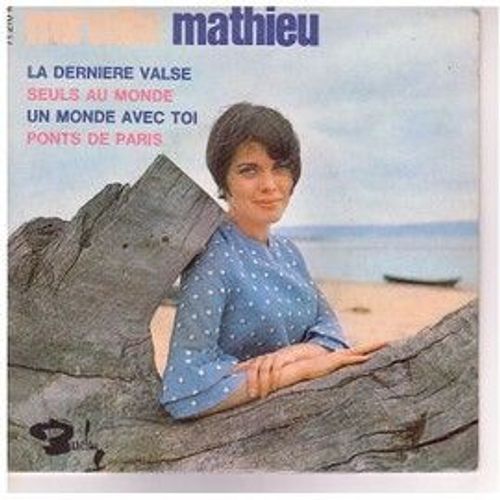 Mireille Mathieu Disque Vinyle 45 Tours La Dernière Valse
