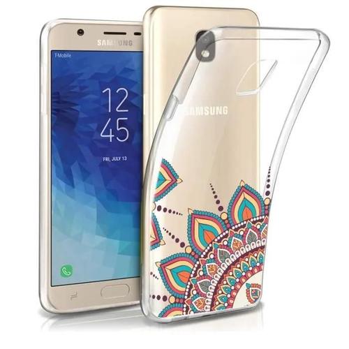 Coque Gel Tpu Transparente Souple Pour Samsung Galaxy J7 2018 - Motif Ma01