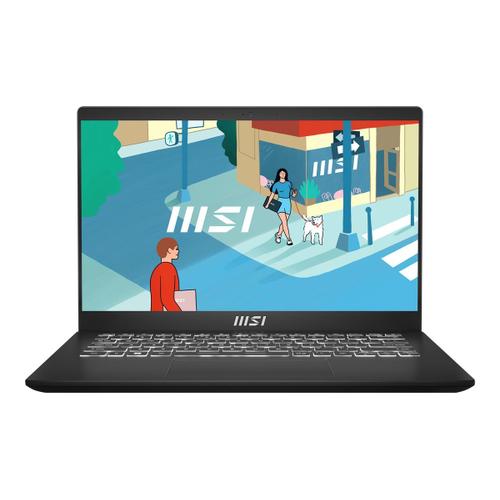 MSI Modern 14 C13M-410FR - Core i7 I7-1355U 16 Go RAM 512 Go SSD Noir AZERTY