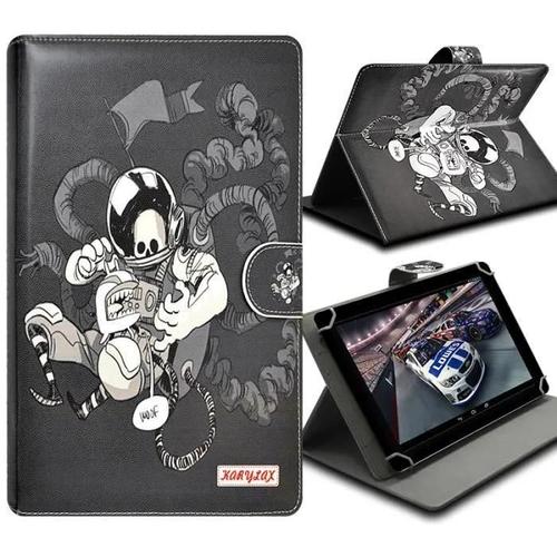 Housse Etui Folio - Asus - Memo Pad 7 - Noir - Universel - Support