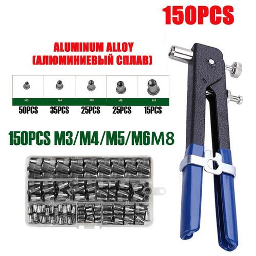 VISSEUSE - DEVISSEUSE,Aluminum alloy 3--Acier/aluminium Pop écrou