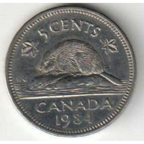 Canada = 2 Pièces : 1 Cent. 1980 & 5 Cents. 1984 / Enveloppe Premier Jour : Montréal, 1976 (Jeux Olympiques) & 17 Timbres Oblitérés (Avec Doublons) Du Canada + 3 Timbres Sur Coin D'enveloppe