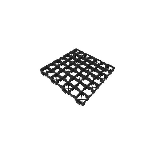 Dalle stabilisatrice en milieu urbain NG040 - 500 x 500 mm - NIDAPLAST - Noir - A l'unité