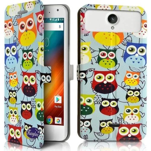 Etui De Protection Souple - Karylax - Logicom Le Swipe - Motif Kj23 - Synthétique Lisse - Rabat