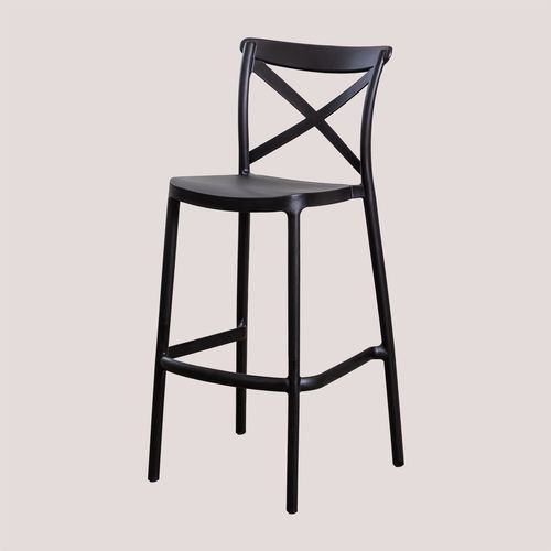 Tabouret Haut Otax Noir ?75 Cm