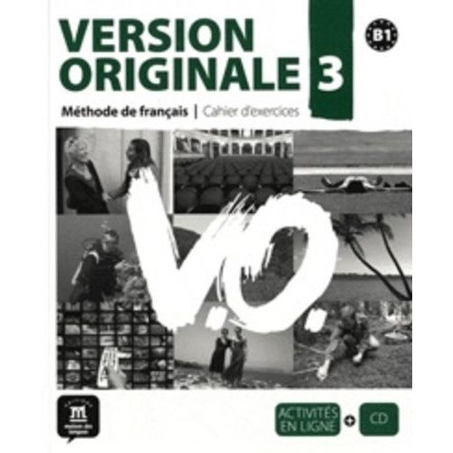 Version Originale 3 - Cahier D'exercices B1 (1 Cd Audio)