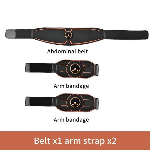 Entraîneur Abdominal Électrique,Ceinture Abdominale,Équipement De Fitness,Équipement De Gymnastique À Domicile,Ems,Unis Issement Musculaire,Environnement De Tonification Des Bras - Type Olive