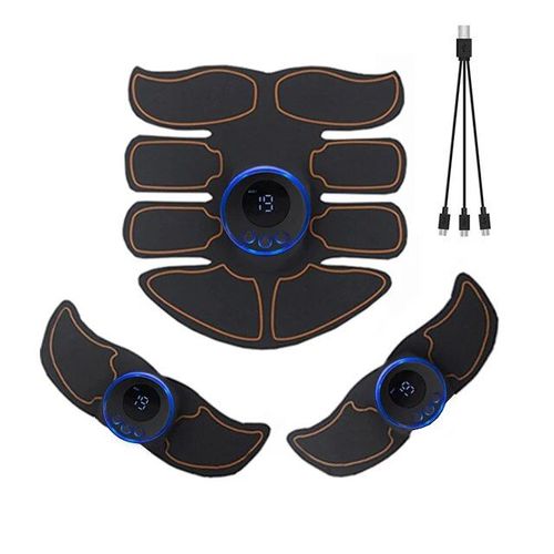 Stimulateur Musculaire Électrique Ems Sans Fil,Entraîneur De Hanches,Abdominaux,Pour Le Dos,Les Bras,Masseur Amincissant - Type Option4