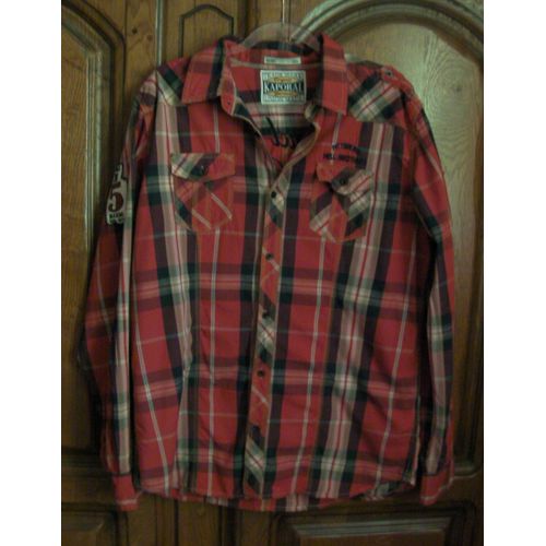 Chemise Rouge Kaporal - Taille Xl