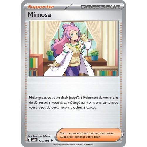 Carte Pokemon - Mimosa - 179/198 - Ecarlate Et Violet -