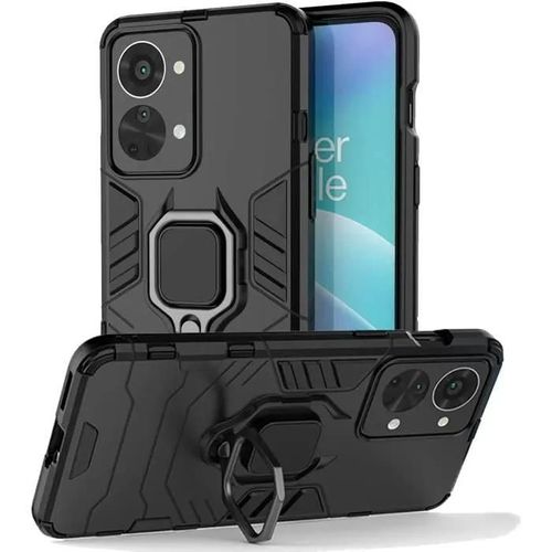 Compatible Oneplus Nord 2t 5g (1+Nord 2t 5g) - Coque Résistante Anti Choc Avec Anneau Bague Anti Chute-Béquille [Novago]
