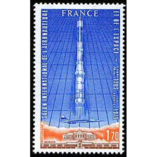 Timbre France 1979 Neuf- Salon International De L'aéronautique Et De L'espace - 1.70 Yt Aérien N° 52
