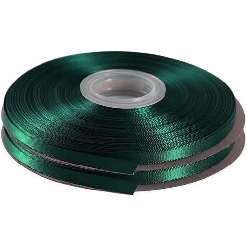 2 Rouleaux De Ruban Satin Pour Vos Cadeaux Et Décoration Vert [ Largeur 1 Cm ]