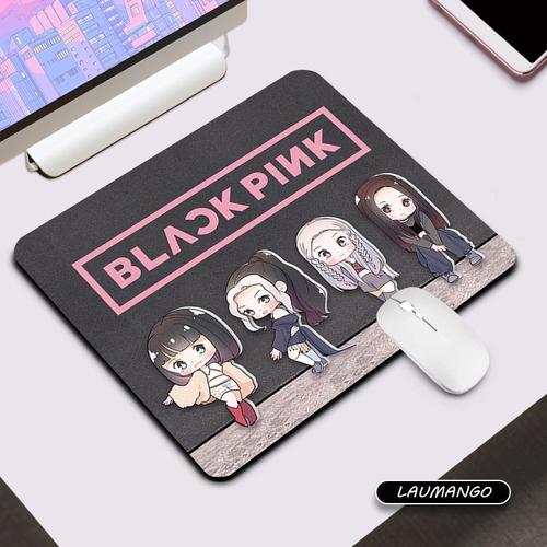 Tapis de souris de jeu Kpop-blackpink média, accessoire pour