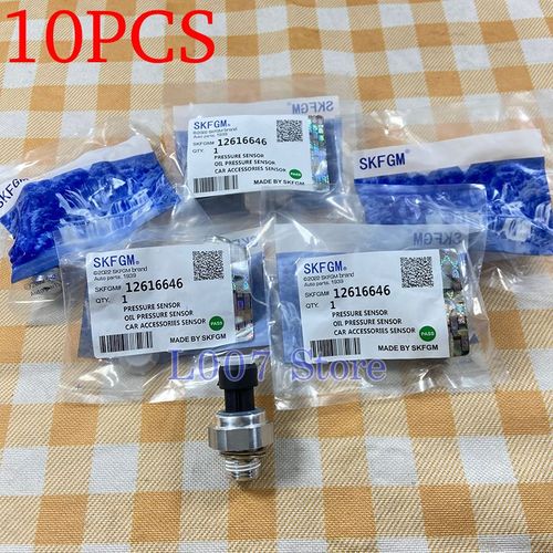12616646 10pcs 10pcs Capteur De Pression D'huile Commutateur D'expéditeur Pour Chevrolet Cadillac Cts Trailblazer Tahoe Gmc Hummer H2 Pontiac Oe #12616646 "Nipseyteko"