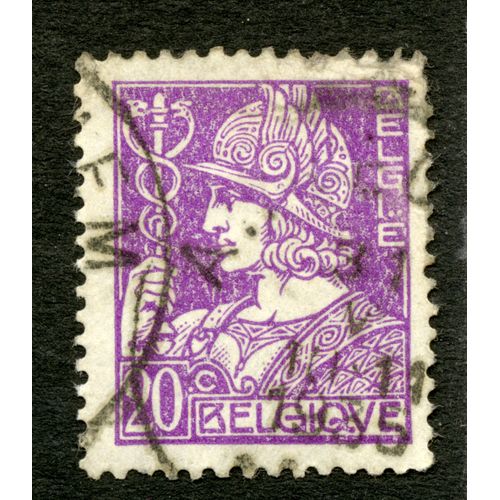 Timbre Oblitéré Belgique, Belgie, 20