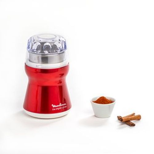 MOULINEX Moulin à café électrique, Lames et bol en acier inoxydable AR110510