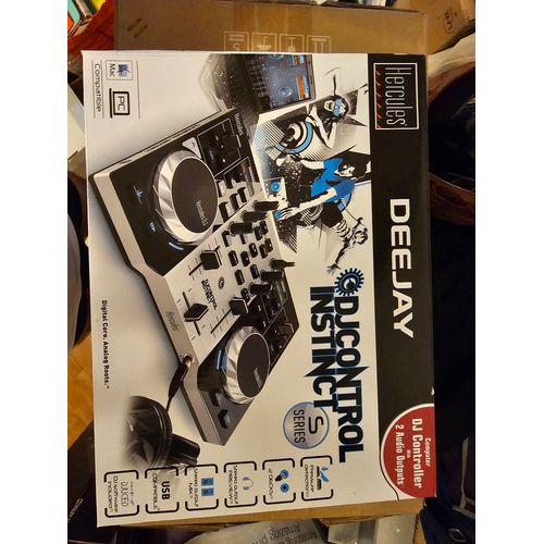Platine DJ CONTROL INSTINCT serie S marque HERCULES